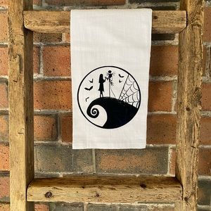 Nightmare before Christmas flour sack towel